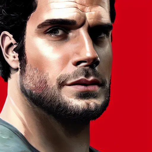 Prompt: henry cavill as a character on a GTA loading screen, au naturel, hyper detailed, digital art, trending in artstation, cinematic lighting, studio quality, smooth render, unreal engine 5 rendered, octane rendered, art style by klimt and nixeu and ian sprigger and wlop and krenz cushart