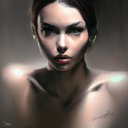Image similar to portrait by Stanley Artgerm
