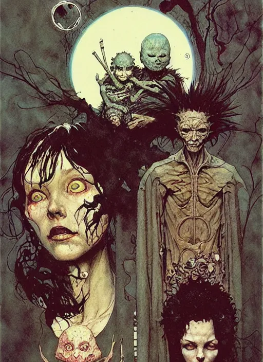 Image similar to sandman comic by chiara bautista and beksinski and norman rockwell and greg rutkowski weta studio, and lucasfilm