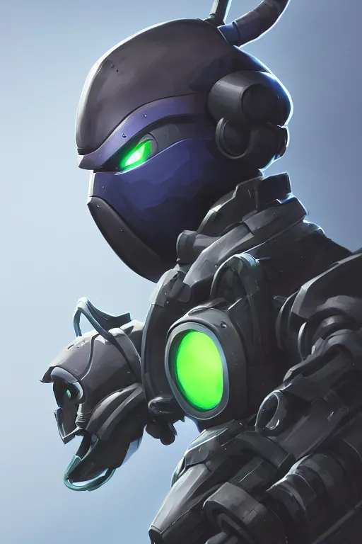 Image similar to epic mask helmet robot ninja portrait stylized as fornite style game design fanart by concept artist gervasio canda, behance hd by jesper ejsing, by rhads, makoto shinkai and lois van baarle, ilya kuvshinov, rossdraws global illumination radiating a glowing aura global illumination ray tracing hdr render in unreal engine 5