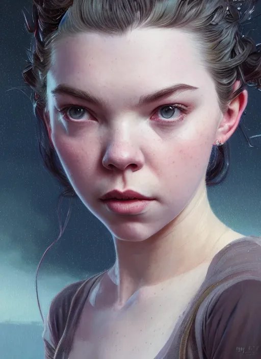 Prompt: Highly detailed portrait of Anya Taylor-Joy , in GTA V, Stephen Bliss, unreal engine, fantasy art by Greg Rutkowski, Loish, Rhads, ferdinand knab, Makoto Shinkai and Lois van baarle, ilya kuvshinov, rossdraws, Tom Bagshaw, alphonse mucha, global illumination, radiant light, detailed and intricate environment