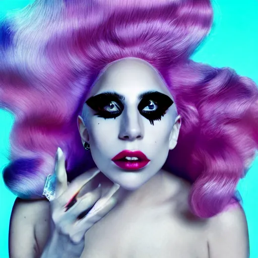 Image similar to lady gaga artpop act 2 album cover shot by nick knight, canon, highly realistic. high resolution. highly detailed. dramatic. 8 k. 4 k.
