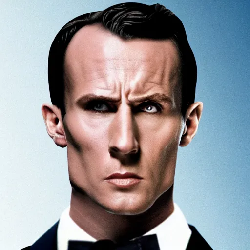 Image similar to American Psycho (1999) but it's a dream