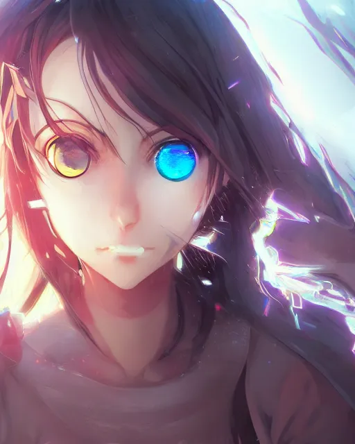 Image similar to illustration of an anime girl's eyes being mind controlled, spirals, by artgerm and wlop and greg rutkowski, digital art, extreme detail, realistic lighting, cinematic composition, concept art, sharp focus, colorful, photorealistic, 8 k