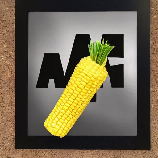 Prompt: Darth Vader as corn on the cob ultra realistic photograph, realistic,