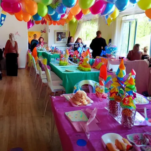 Image similar to photo of a birthday party in bretagne