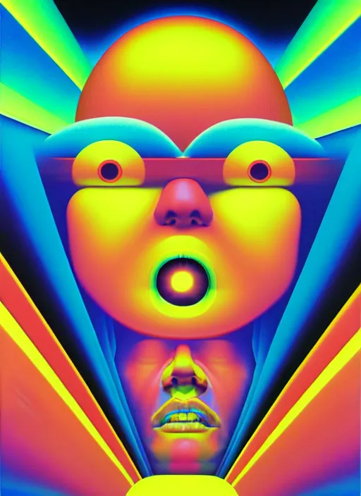 Image similar to head explosion by shusei nagaoka, kaws, david rudnick, airbrush on canvas, pastell colours, cell shaded!!!, 8 k