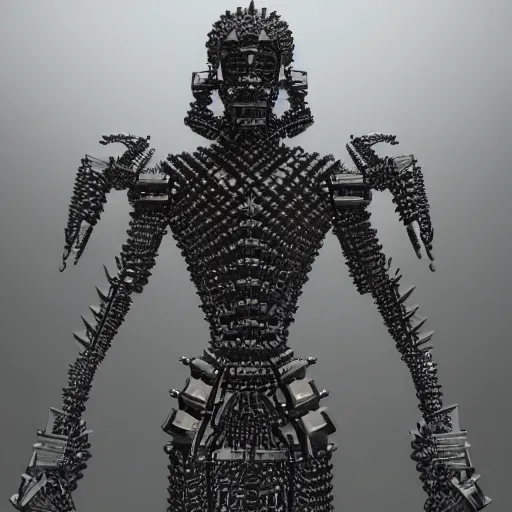Prompt: an evil emperor made of nuts and bolts. Hyperdetailed, realistic, 8k, 4k, unreal engine, nvidia