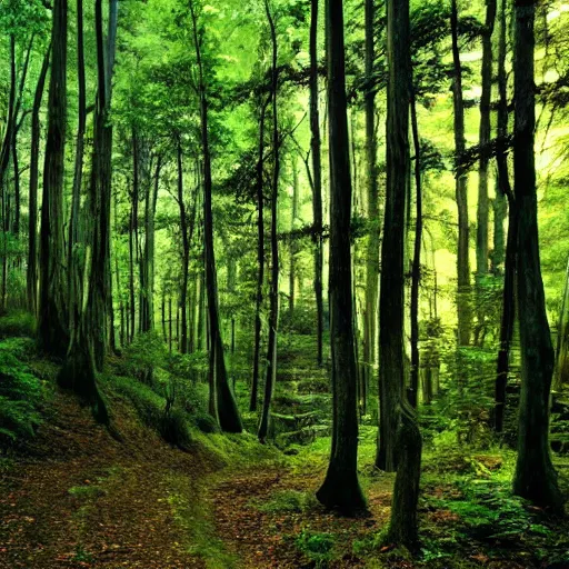 Image similar to deep forest