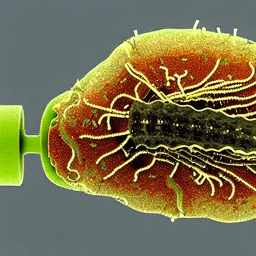 Image similar to exploded view of a rotifer weedwacker