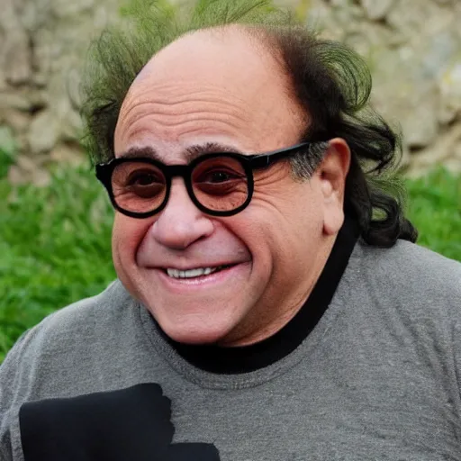 Prompt: danny devito as a troll