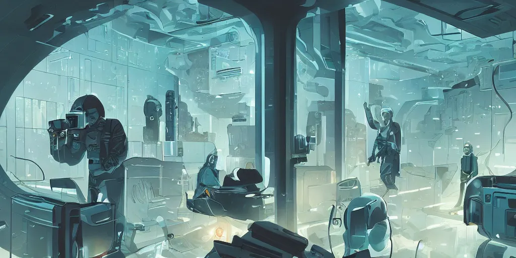 Prompt: Trapped in a World of Subscriptions, sci-fi, futuristic, editorial, illustration