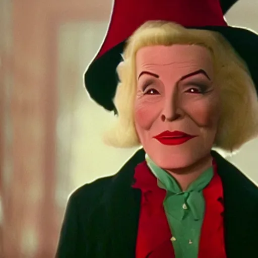 Prompt: wicked witch of the west that looks like trump, movie still