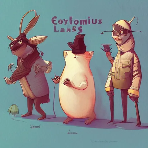 Image similar to art by cory loftis