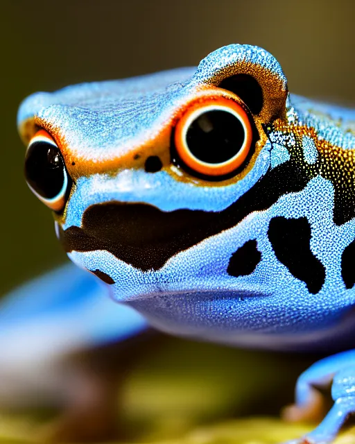 Prompt: poison dart frog, macro, sony fe 6 0 0 mm f 4. 0 gm oss, pond scenery