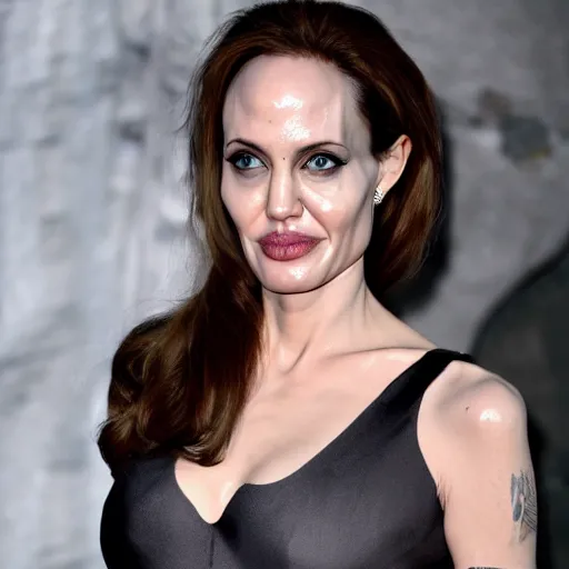 Image similar to voldemort is angelina jolie