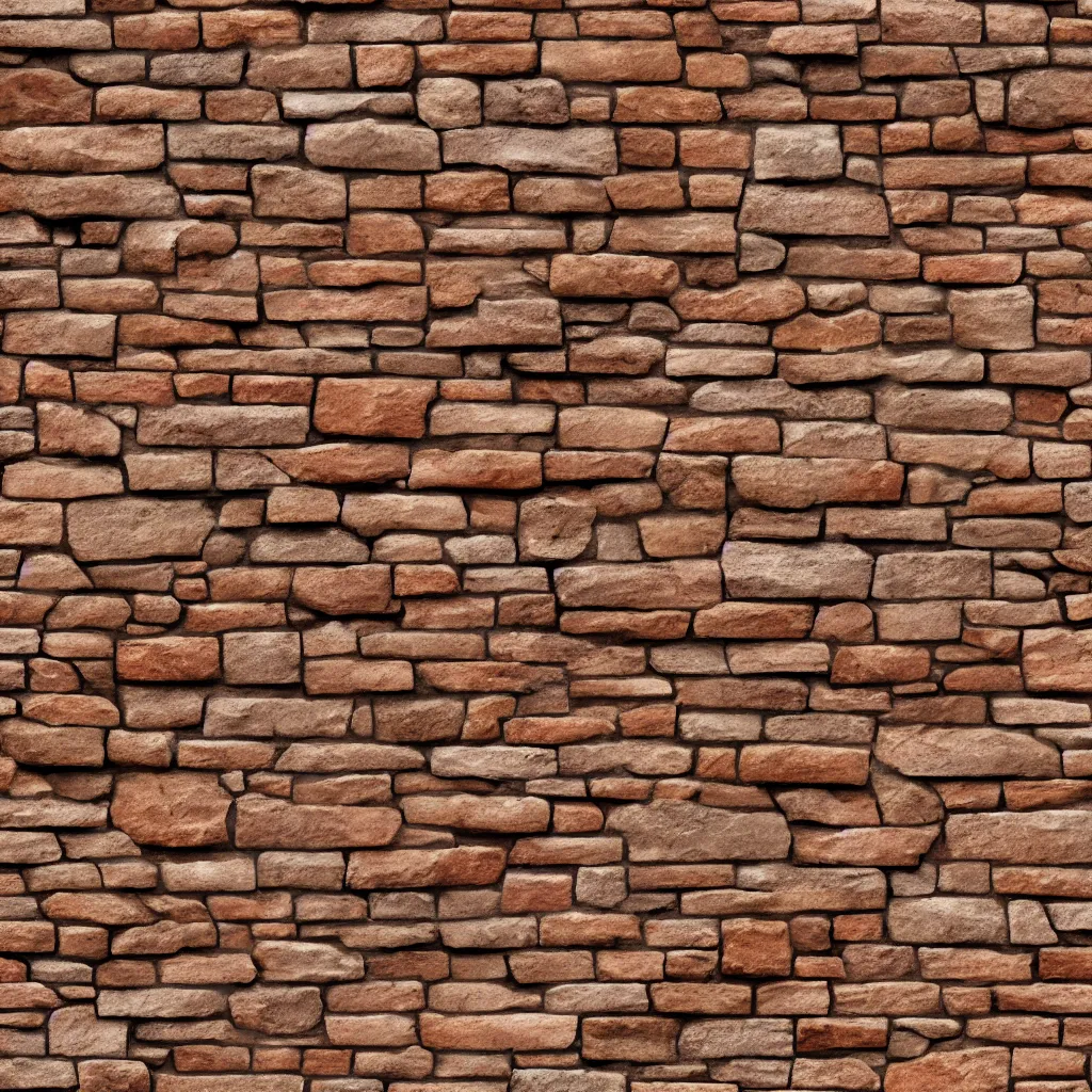 Image similar to sandstone brick wall texture, hd, seamless, pbr, textures. com