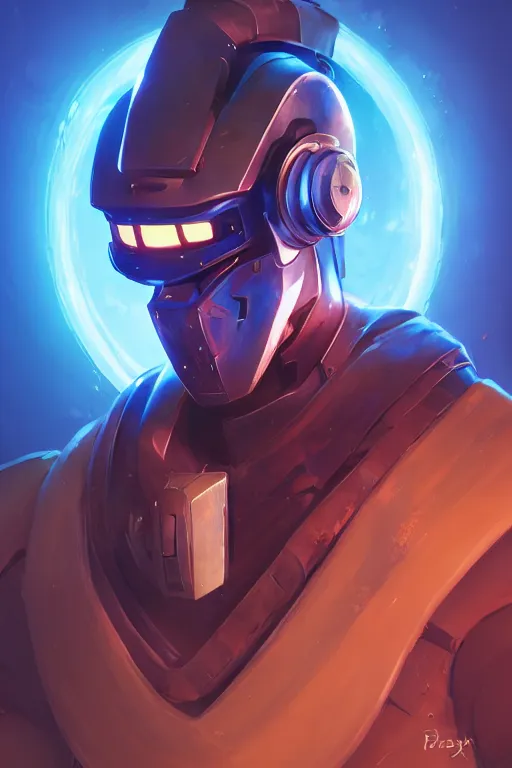 Image similar to epic mask helmet robot ninja portrait stylized as fornite style game design fanart by concept artist gervasio canda, behance hd by jesper ejsing, by rhads, makoto shinkai and lois van baarle, ilya kuvshinov, rossdraws global illumination radiating a glowing aura global illumination ray tracing hdr render in unreal engine 5