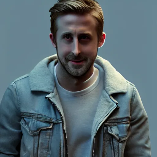 Image similar to minion in ryan gosling jacket from drive, unreal engine, ray tracing, detailed illustration, full hd, 4 k, realistic, highly detailed