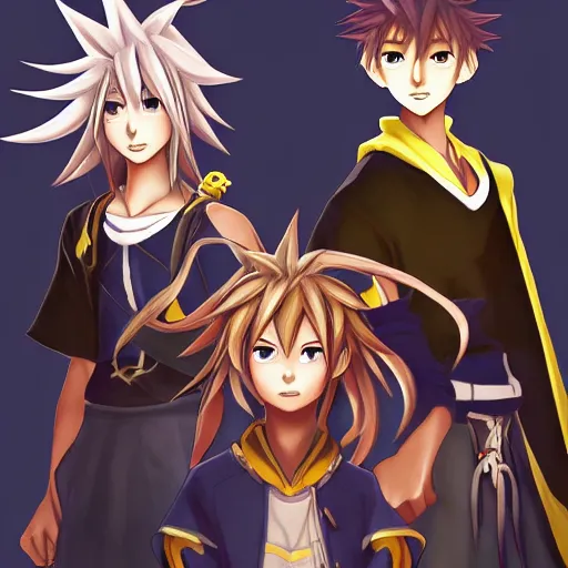 Kingdom Hearts (Anime Series), Anime Fanon