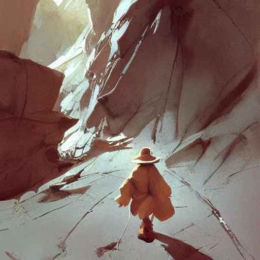 Image similar to a concept art of a well used flip flops for walking in the mountain, by Craig mullins, Steve Purcell, Ralph McQuarrie centered image, no background