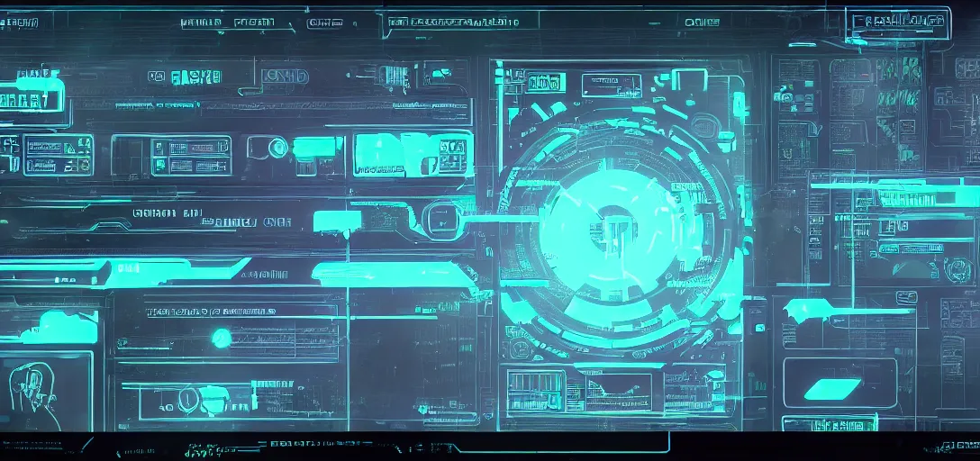 Image similar to cyberpunk hud design elements, no glow fui, interface, sharp details, highly detailed