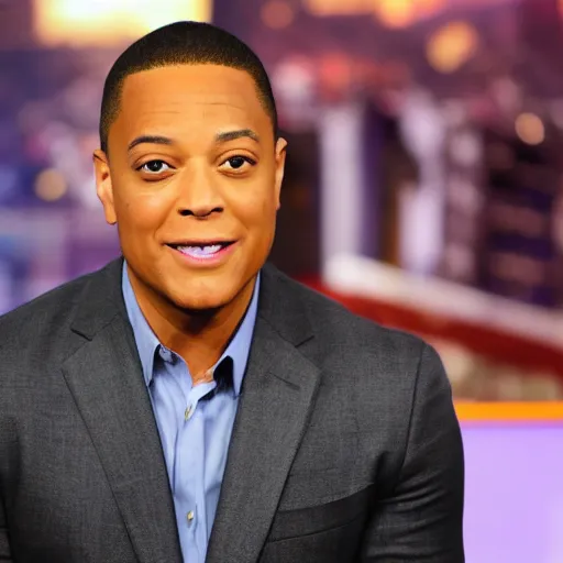 Image similar to don lemon as a cyclops