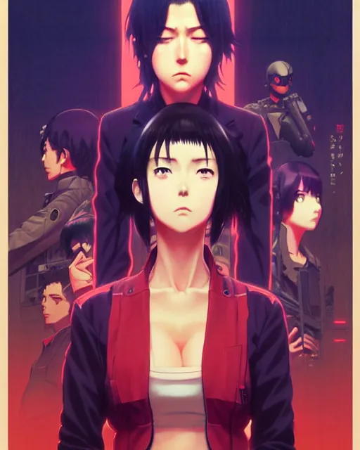 Image similar to i hate anime. realistic shaded lighting poster by ilya kuvshinov katsuhiro otomo ghost - in - the - shell, magali villeneuve, artgerm, jeremy lipkin and michael garmash and rob rey and atlus