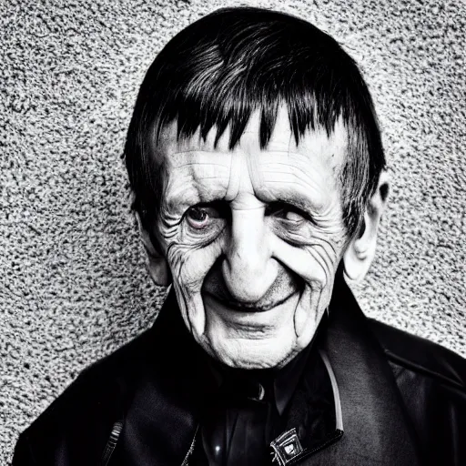 Prompt: old ringo starr drummer at age 9 0 years old, color ( sony a 7 r iv, symmetric balance, polarizing filter, photolab, lightroom, 4 k, dolby vision, photography award ), vogue, perfect face