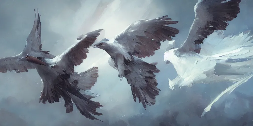 Image similar to highly detailed beautiful oil painting of wings, splash, sharp focus, dramatic, dynamic lighting, elegant, harmony, beauty, masterpiece, by riccardo federici, by james jean, by craig mullins, by jeremy mann, by makoto shinkai, by krenz cushart, by greg rutkowski, illustration, ink draw, pen