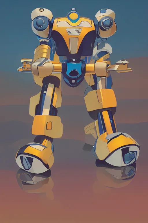 Image similar to metabots medabots medarotto medarot robot minimalist comics helmet mask neon cybereye, behance hd by jesper ejsing, by rhads, makoto shinkai and lois van baarle, ilya kuvshinov, rossdraws global illumination ray tracing hdr radiating a glowing aura