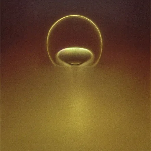 Image similar to halo ring from the game halo, zdzisław beksinski
