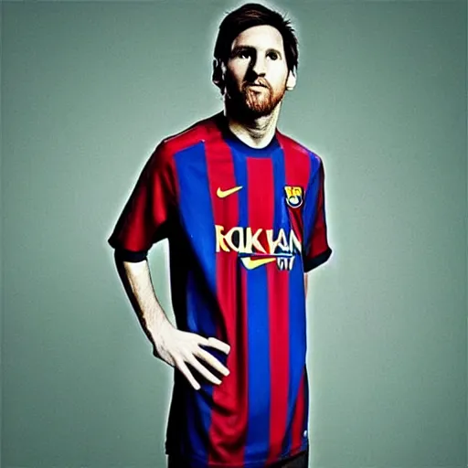 Prompt: “old Leo Messi studio photo”