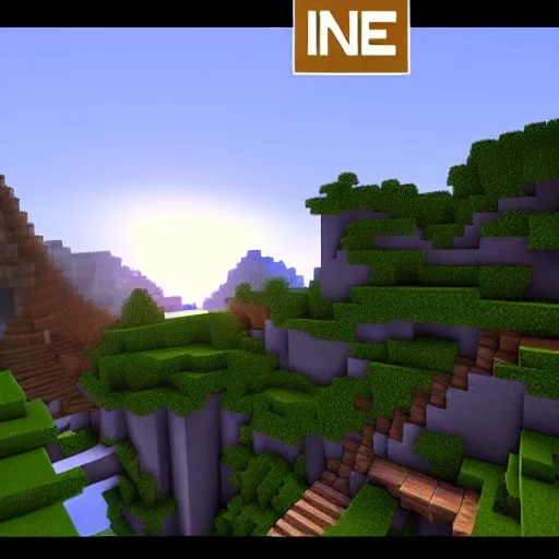 Image similar to minecraft in unreal engine 5