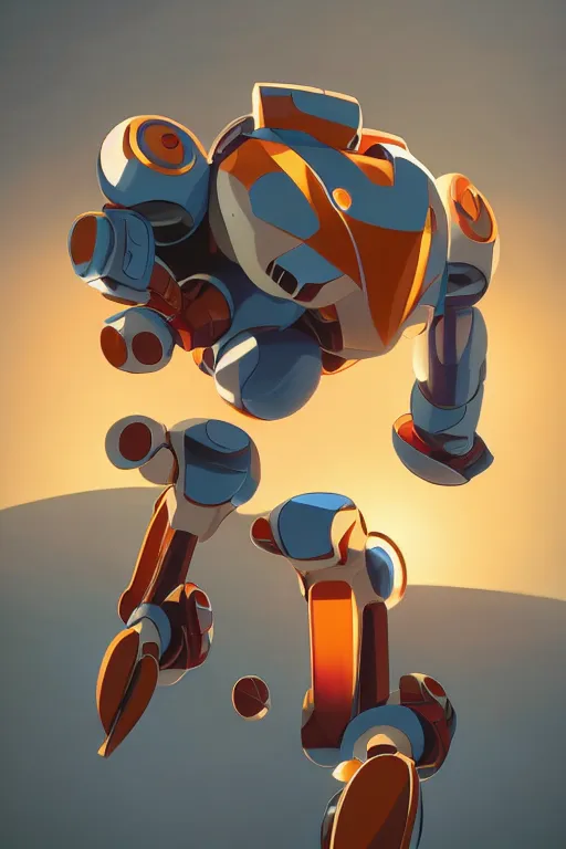 Image similar to metabots medabots medarotto medarot robot minimalist comics, behance hd by jesper ejsing, by rhads, makoto shinkai and lois van baarle, ilya kuvshinov, rossdraws global illumination ray tracing hdr radiating a glowing aura