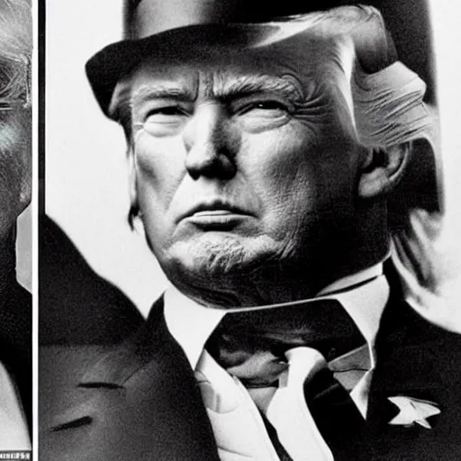 Image similar to an 1 8 0 0 s photo of donald trump playing the role of clint eastwood, squinting at high noon, in the style of a clint eastwood movie, the good, the bad and the ugly, clint eastwood, vibe, donald trump, glory days, mount rushmore, stern, resolve, formal, justice, american flag, independence, patriotism