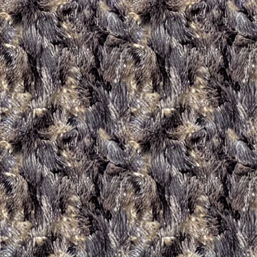 Prompt: seamless texture, fur