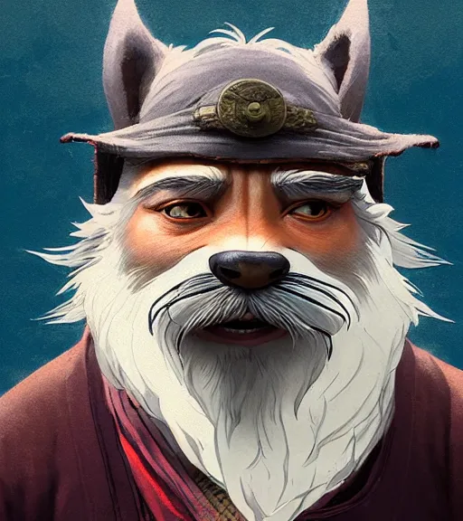 Image similar to Highly detailed portrait of homeless Master shifu, in GTA V, Stephen Bliss, unreal engine, fantasy art by Greg Rutkowski, Loish, Rhads, ferdinand knab, Makoto Shinkai and Lois van baarle, ilya kuvshinov, rossdraws, Tom Bagshaw, global illumination, radiant light, detailed and intricate environment