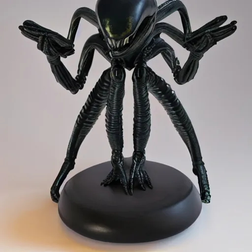 Image similar to alien sculpture toy on display