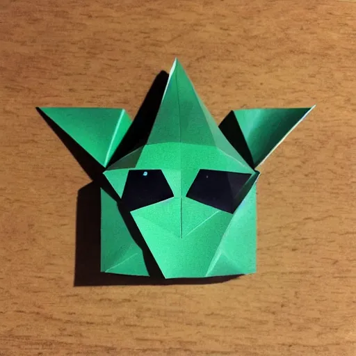 Image similar to Oragami Yoda