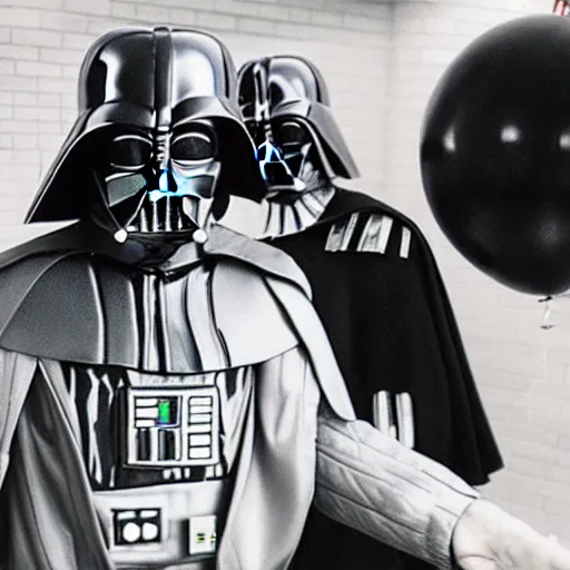 Image similar to birthday party photos of darth vader