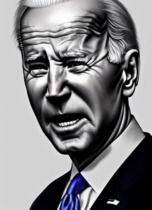 Prompt: photo of joe biden in the style of stefan kostic, realistic, sharp focus, 8 k high definition, insanely detailed, intricate, elegant, art by stanley lau and artgerm