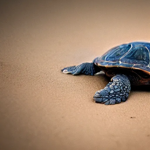 Image similar to An astonished Winston Churchill discovers the first turtle ever in Galapagos, XF IQ4, f/1.4, ISO 200, 1/160s, 8K, RAW, unedited