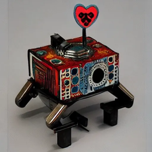 Image similar to E.M. Pino :: miniature anti-bot machine created by Ziggy, the former Demon King