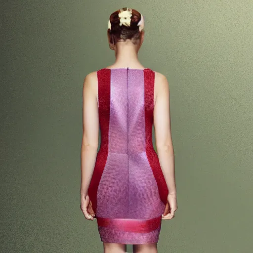 Image similar to a futuristic dress