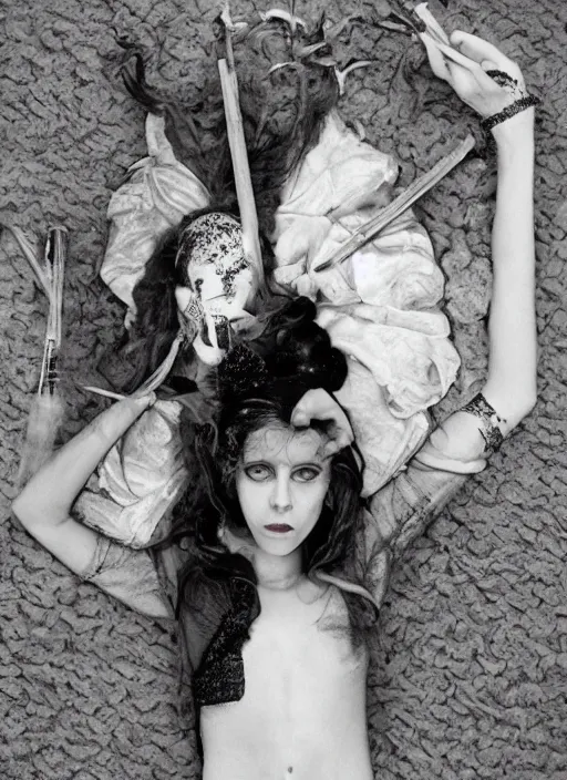 Prompt: Tim burton, high detail, photography by Annie Leibovitz