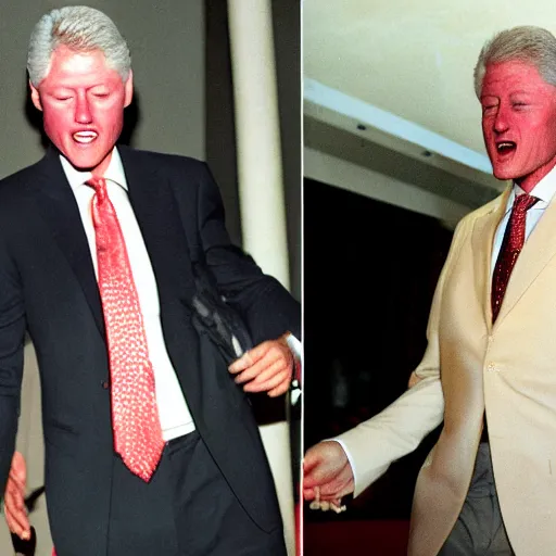 Image similar to bill clinton wearing a dress