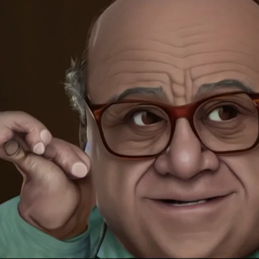 Image similar to danny devito in pokemon, 8k resolution, full HD, cinematic lighting, award winning, anatomically correct