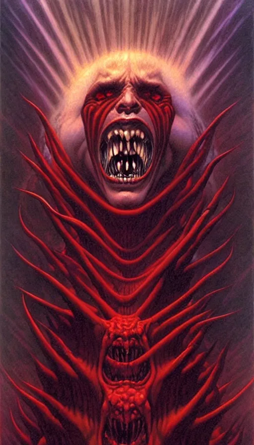 Image similar to rage, by gerald brom,