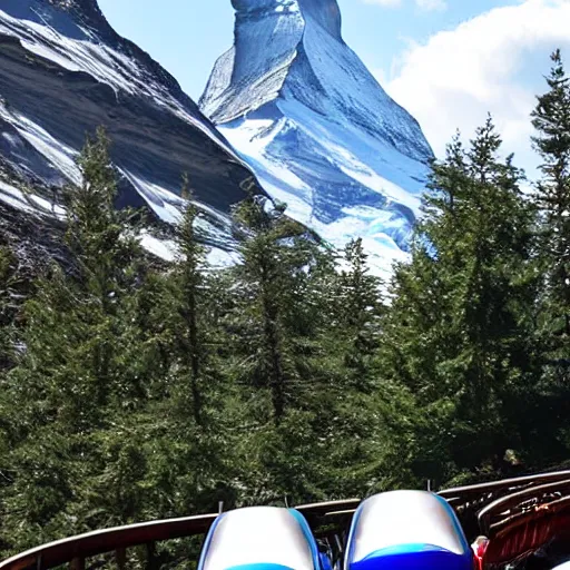 Image similar to Matterhorn bobsleds